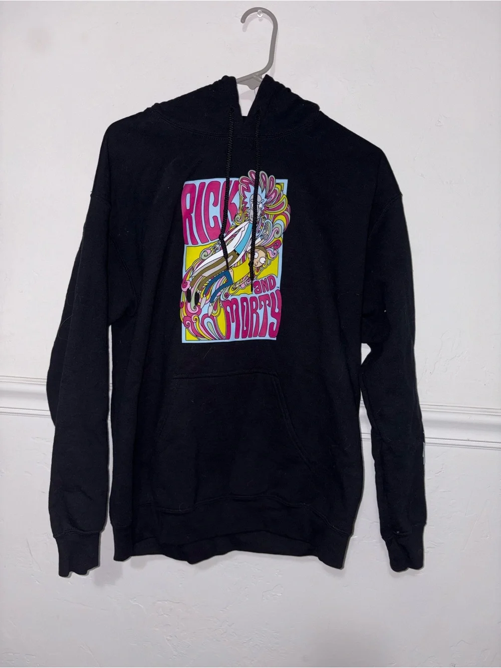 Black Crewneck Rick & Morty Hoodie
